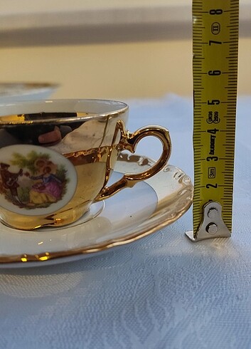 ANTİKA BAVYERA ÇAY KAHVE TAKIMI - Görsel 13