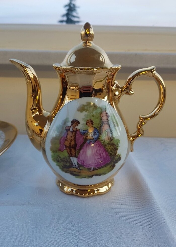 ANTİKA BAVYERA ÇAY KAHVE TAKIMI - Görsel 5