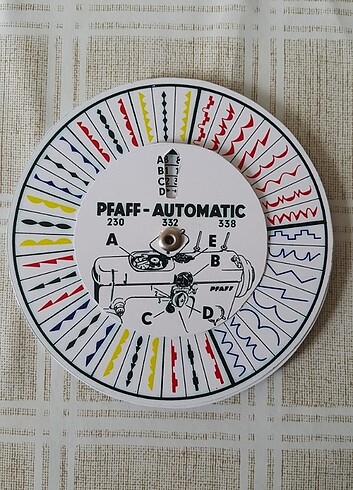 PFAFF 230 DESEN KARTELASI - Görsel 2