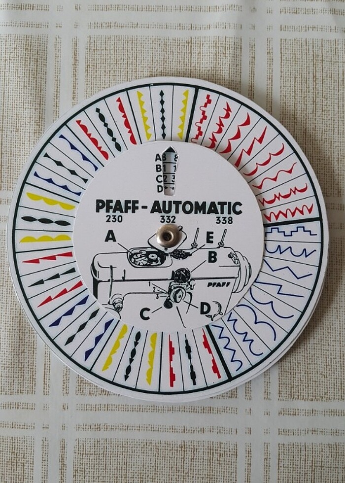 PFAFF 230 DESEN KARTELASI - Görsel 2