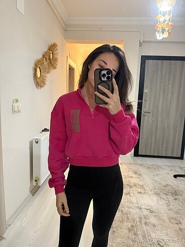 Crop sweatshirt