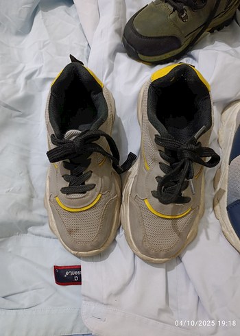 33 numara bir çift bot iki çift SporKamuflaj Desenli Erkek Çocuk - Görsel 2