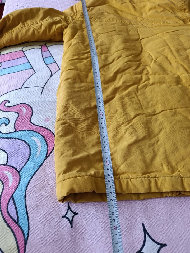 Sarı Fermuarlı Erkek Çocuk Street Wear Mont - Görsel 5