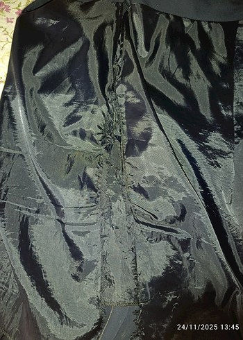 Kadın Siyah Uzun Pilili Etek - Görsel 7