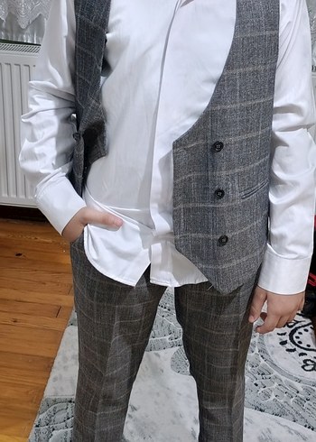 12 13 yaş erkek çocuk takım elbise - Görsel 6