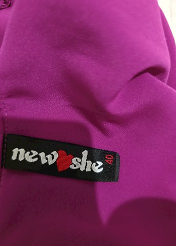 Mor Pilili Uzun Kadın Elbise - Görsel 6