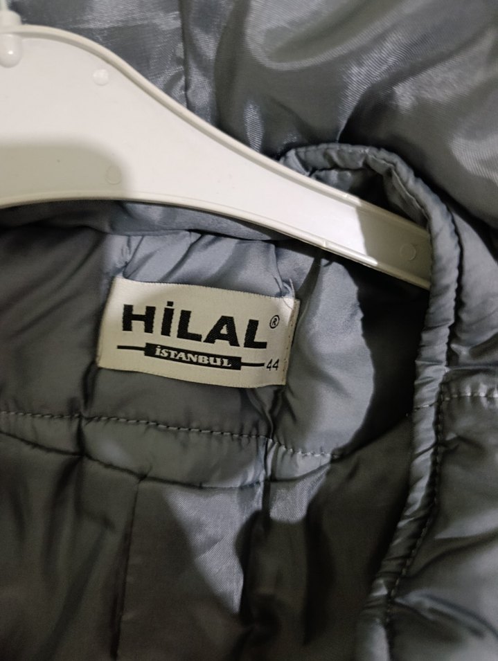 Gri Uzun Kadın Kışlık Yelek - Görsel 5