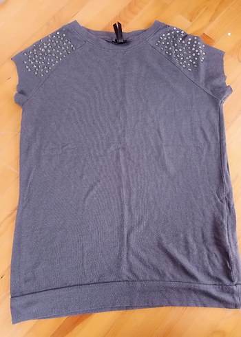 Grimsi Kısa Kollu Hamile Tişört - Görsel 2