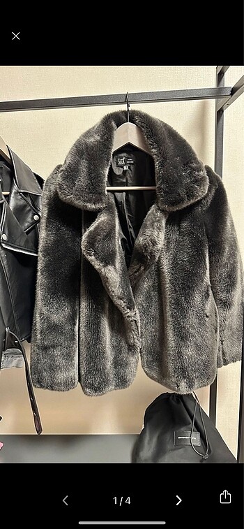 Zara peluş kürk