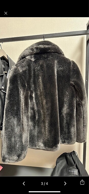 Zara Zara peluş kürk