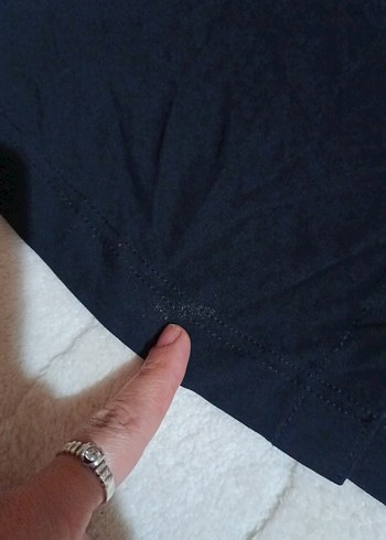 Siyah Kolsuz Fit Kesim Kadın Keten Elbise - Görsel 4