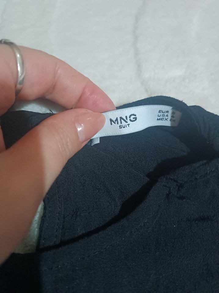 Siyah Yuvarlak Yakalı Kadın Yandan Fermuarlı Midi Büstiyer - Görsel 2