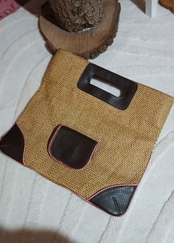 Kahverengi Deri Kemerli Kadın Portföy Çanta - Görsel 3