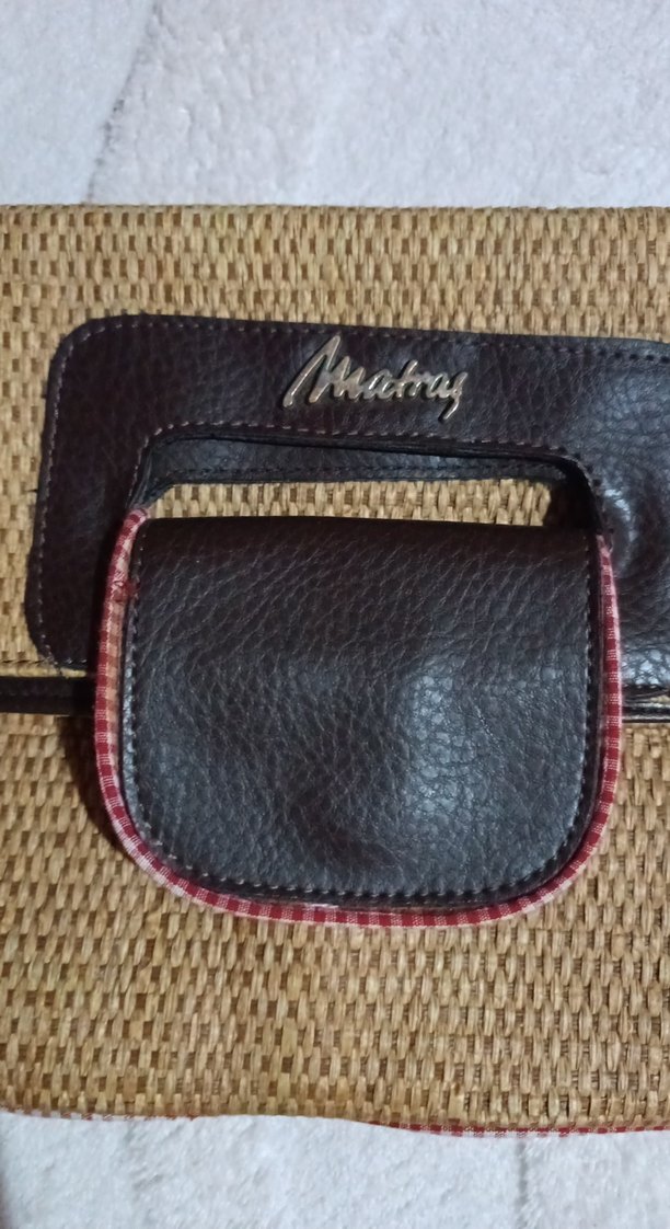 Kahverengi Deri Kemerli Kadın Portföy Çanta - Görsel 2