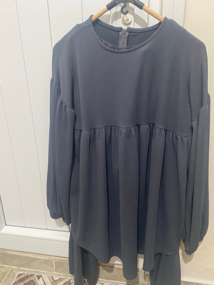 Gri Uzun Kollu ikili takım - Görsel 2