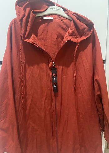 Kiremit rengi fermuarlı - Görsel 2