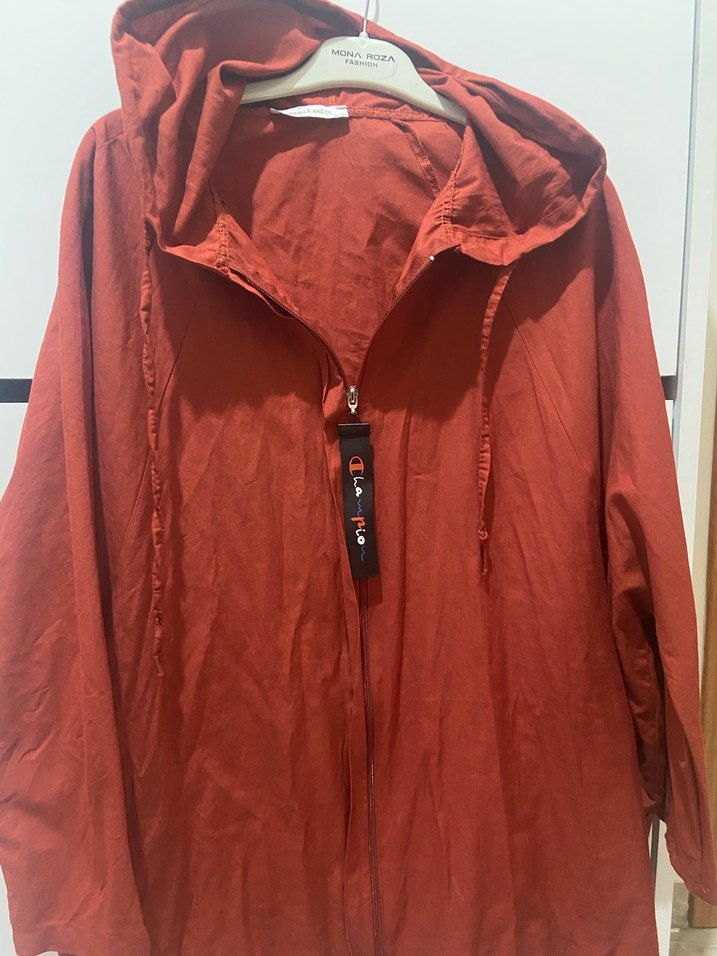 Kiremit rengi fermuarlı - Görsel 2