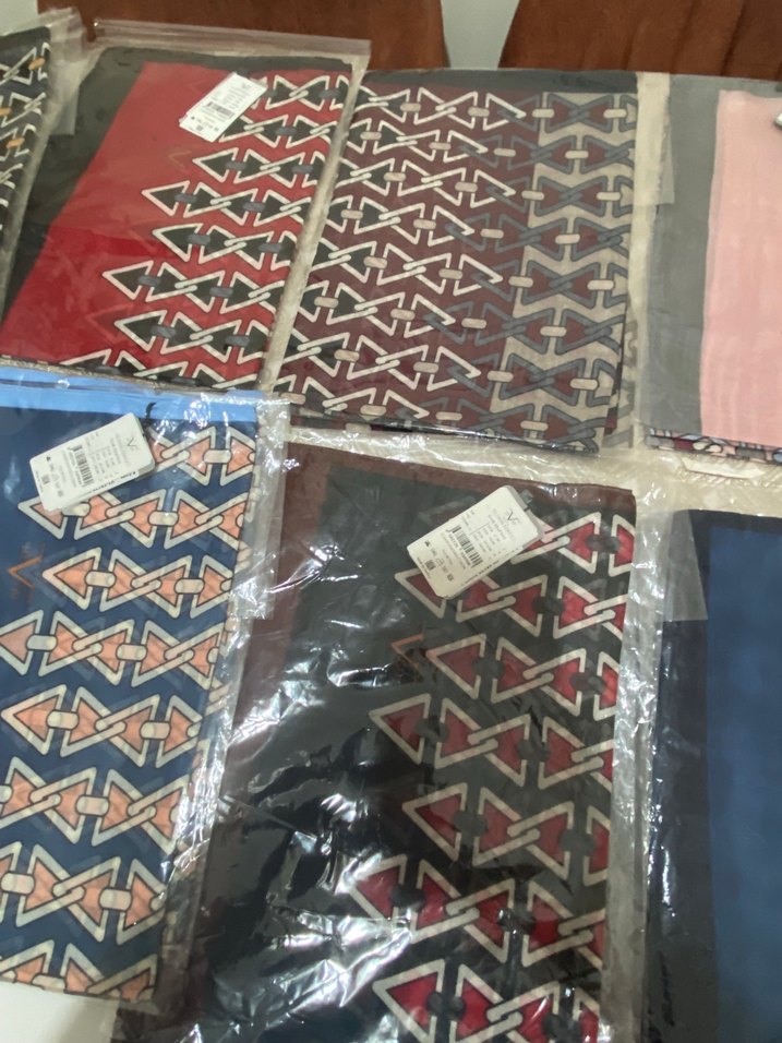 Çok Renkli Bohem Desenli Kadın Şal - Görsel 2