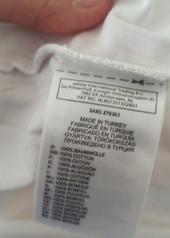 orijinal adidas m/L beden - Görsel 5