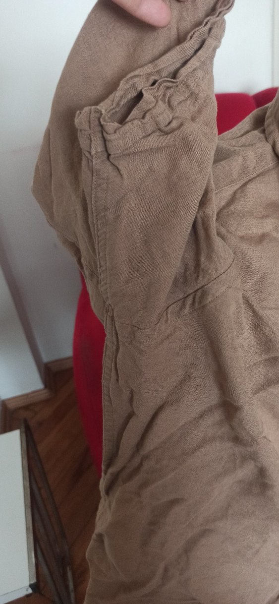 Marks&Spencer Xl keten gomlek - Görsel 4