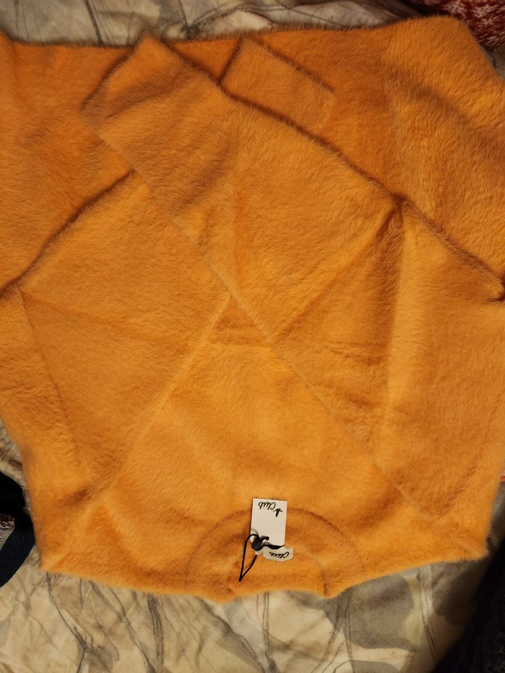 Turuncu Yumuşak Dokulu Kadın Kazak - Görsel 2