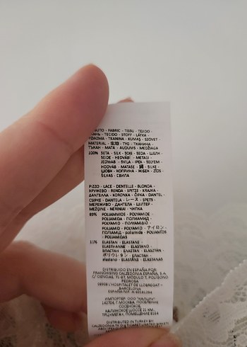 intimissimi dantelli ipek alt üst takım - Görsel 3