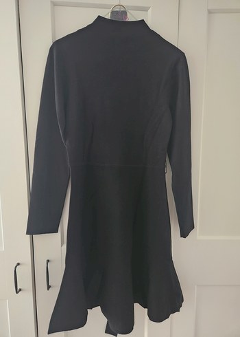 etek uçları volanlı elbise - Görsel 3