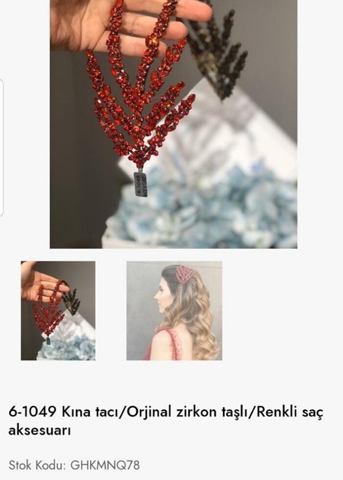 Saç aksesuarı - Görsel 4