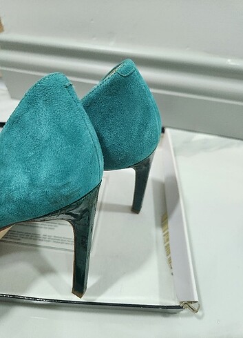 Turkuaz stiletto - Görsel 5