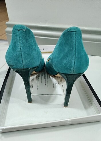 Turkuaz stiletto - Görsel 6