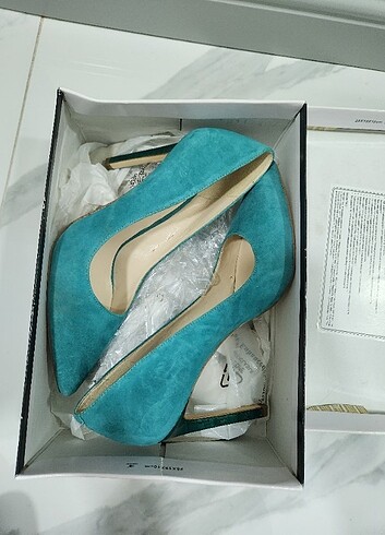 Turkuaz stiletto - Görsel 7
