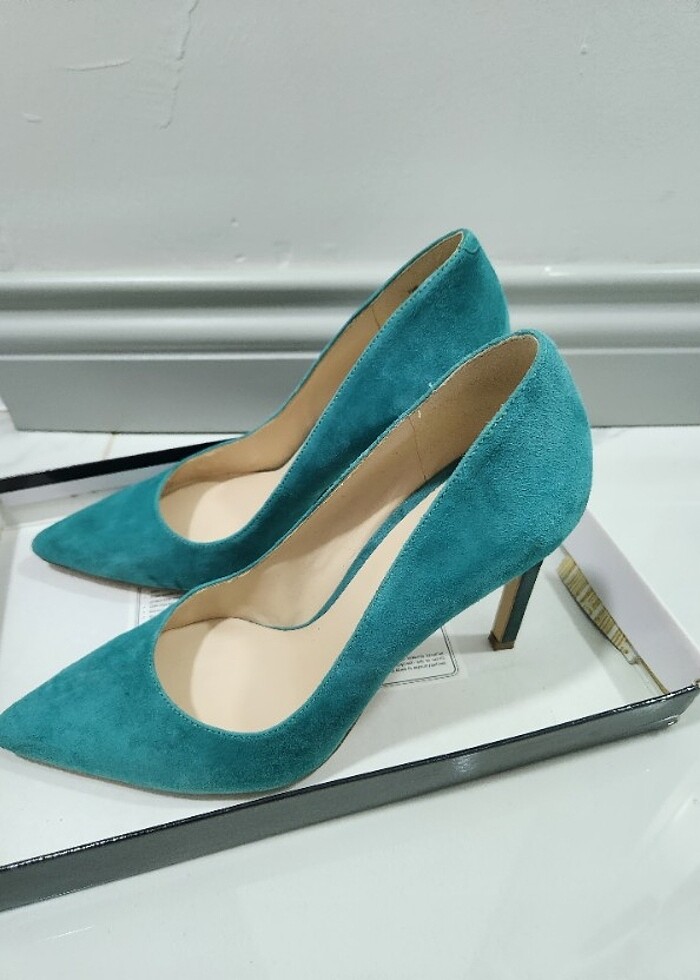 Turkuaz stiletto - Görsel 4