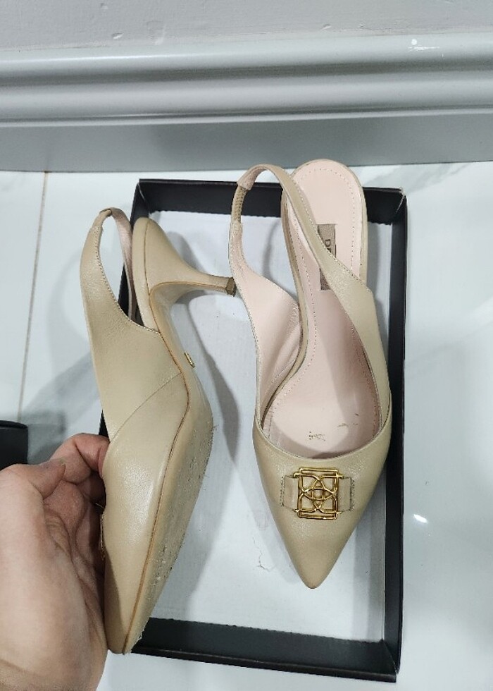 Küçük topuklu stiletto - Görsel 3