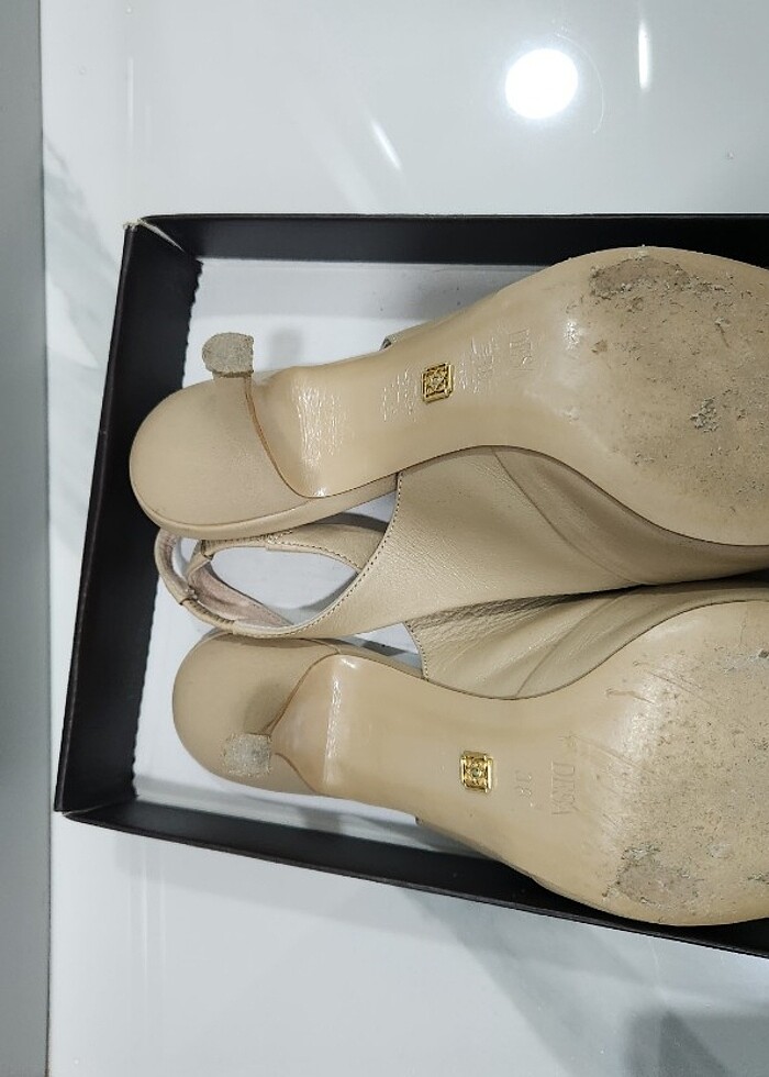 Küçük topuklu stiletto - Görsel 4