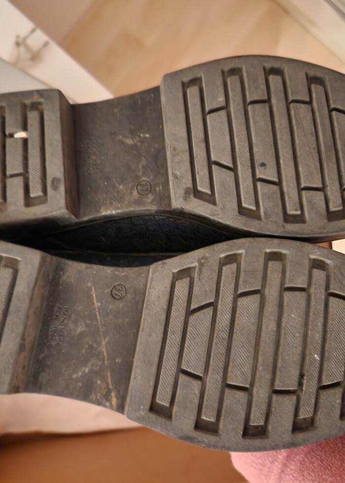 Lacivert ayakkabı - Görsel 3