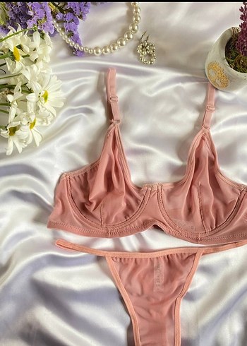 Pudra Sütyen Bralet Takim 80B