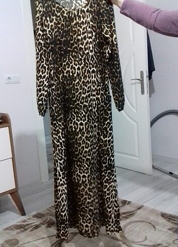 Leopar elbise