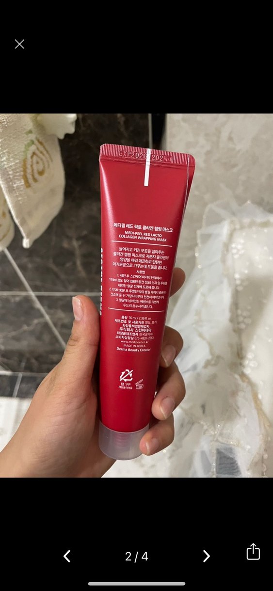 Medipeel red lacto collagen wrapping msk - Görsel 3