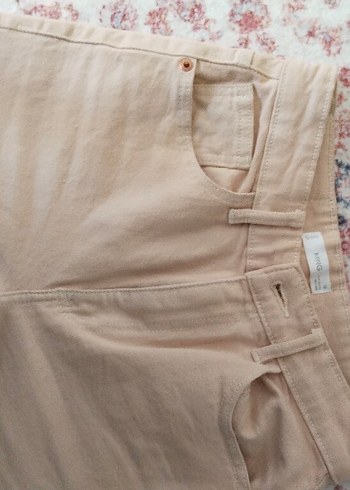 xs Beden camel Renk Mango pantolon