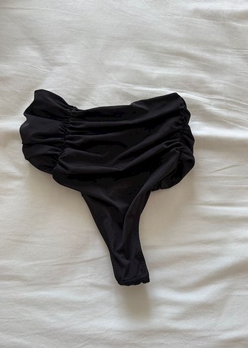 Kadın Siyah Yüksek Bel Bikini Altı - Görsel 8