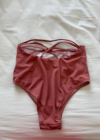 Gül Kurusu Yüksek Bel Bikini Altı - Görsel 4