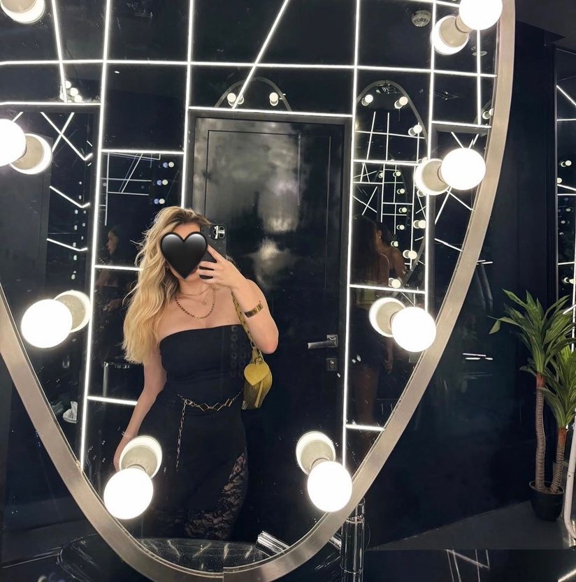 Siyah Yırtmaçlı Mini Straplez Dar Elbise - Görsel 3