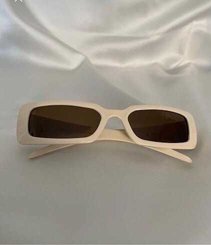 Beden Vintage Model Bej Unisex Güneş Gözlüğü