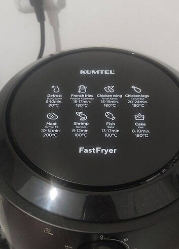  Beden Kumtel fastfrey xl yağsız fritöz Airfrey 