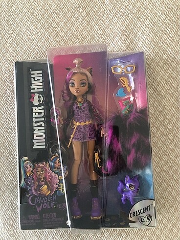 Monster High Clawdeen yeni kutulu