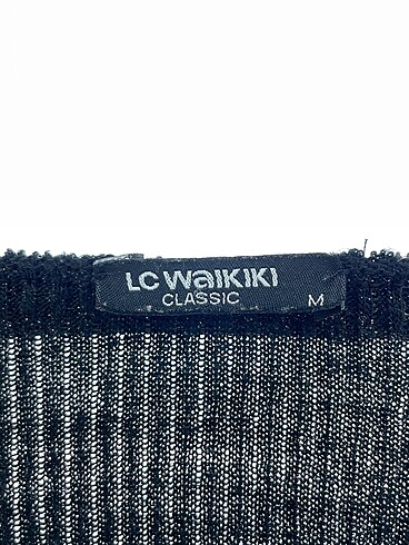 m Beden siyah Renk LC Waikiki Hırka %70 İndirimli.