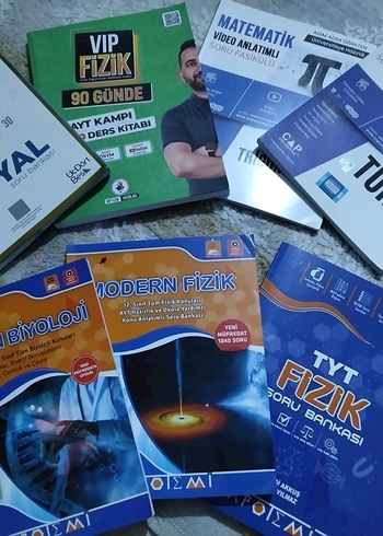 TYT AYT Matematik Fizik Biyoloji Soru Kitapları