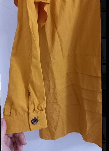 LC Waikiki Sarı kat kat tunik