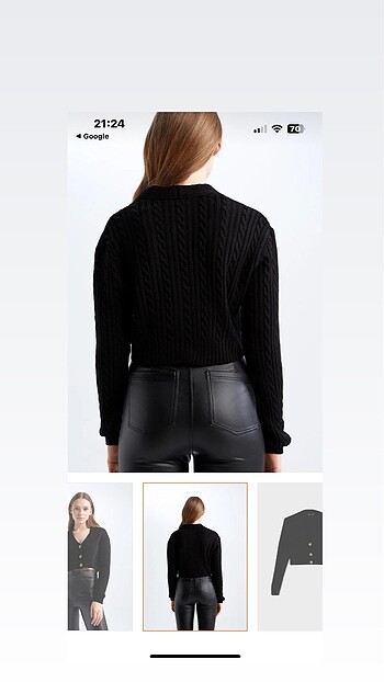 Defacto Regular fit V yaka hırka