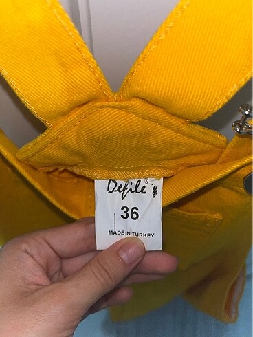 36 Beden Salopet elbise